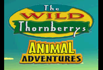 The Wild Thornberrys: Animal Adventure Title Screen